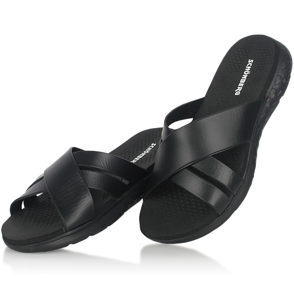 X SLIPPER-Black MAN NHC103